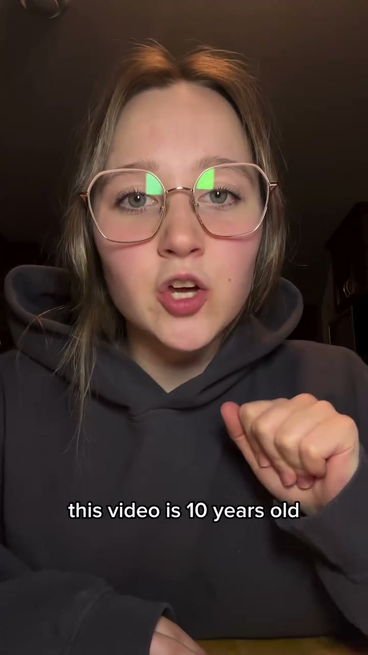 A creator speaking to camera in her own setting